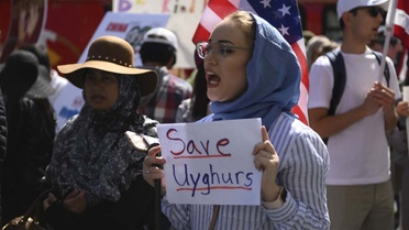 Çin'in Uygur Türklerine Zulmü Protesto Edildi