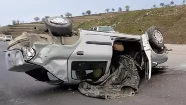 Vezirköprü'de Kaza: 1 Ölü, 3 Yaralı