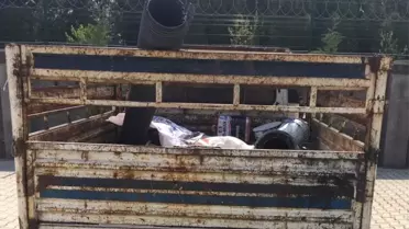 Kahramanmaraş'ta Hurda Hırsızlığı: 2 Gözaltı