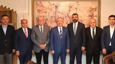 AK Parti Heyetinden Vali Yaman'a Ziyaret