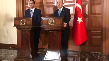 Bakan Çavuşoğlu, Katarlı Mevkidaşıyla Bir Araya Geldi