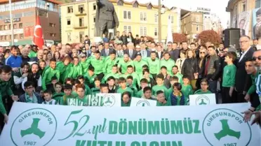 Giresunspor'un 52'nci Kuruluş Yıl Dönümü Kutlandı