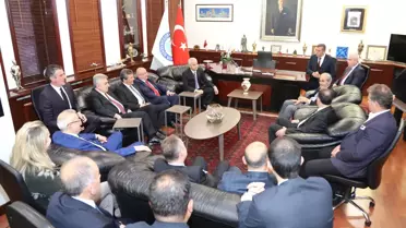Eto'dan Büyükerşen'e Tebrik Ziyareti