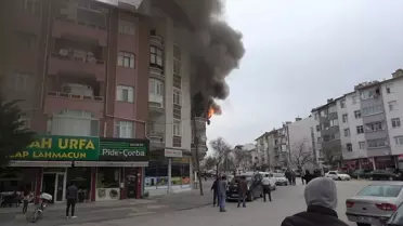 Ankara'da Ev Yangını