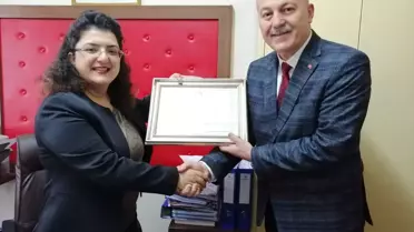 Hayrabolu Belediye Başkanı İnan, Mazbatasını Aldı