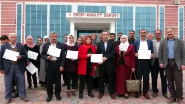 Erciş'te Hdp'li Başkan Çetin Mazbatasını Aldı