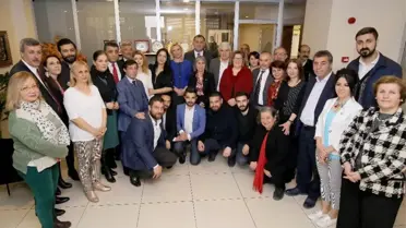 CHP ve İyi Parti'den Taşdelen'e Kutlama Ziyareti