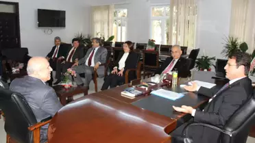 Hatay Birlik Vakfı'ndan Başkan Eryılmaz'a Hayırlı Olsun Ziyareti