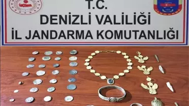 Roma Dönemine Ait Bronz Takı Seti Ele Geçirildi