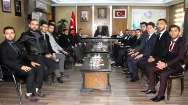 Bayburt Ülkü Ocakları'ndan Belediye Ziyaretleri