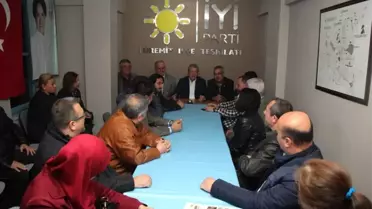 Edremit'te CHP'li Başkan, İyi Partiyi Ziyaret Etti