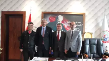 Türkiye Gazete Bölge Müdüründen Savaş'a Hayırlı Olsun Ziyareti