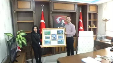 Müdür Acaroğlu'ndan Kaymakam Yalçın'a Ziyaret