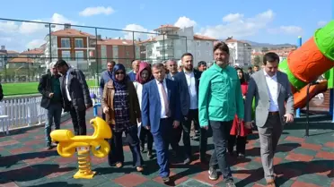Bir Haftada Yapımı Tamamlanan 10 Bin 600 Metrekarelik Park Hizmete Girdi