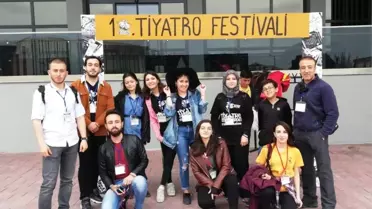 Kaeü'si 'Pozitif Sahne' Tiyatro Topluluğu 10. Tiyatro Festivaline Katıldı