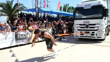 Strongman Alanya Şampiyonu Travis Ortmayer Oldu
