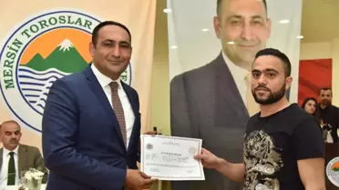 Tameb Projesine Katılan Suriyeliler Sertifikalarını Aldı