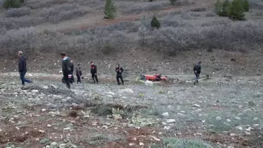 Burdur'da Devrilen Traktörün Sürücüsü Öldü