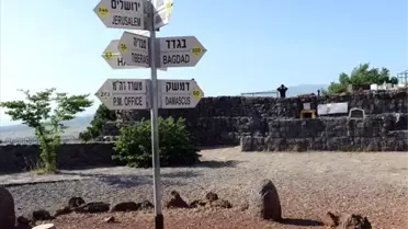 Golan'daki yerleşim birimine 'Trump' adı verilecek