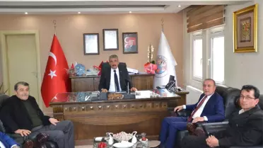 Myk Üyesi Ekici'den İsa Özkan'a Hayırlı Olsun Ziyareti