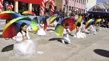 Siverek ve Birecik'te 23 Nisan Coşkusu