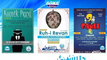 Söke Belediyesi'nden İki Tiyatro ve Bir Sergi