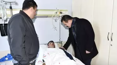 Vali Akbıyık Yaralı Askerleri Ziyaret Etti