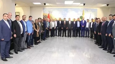 Ak Teşkilattan Beyazgül'e Ziyaret