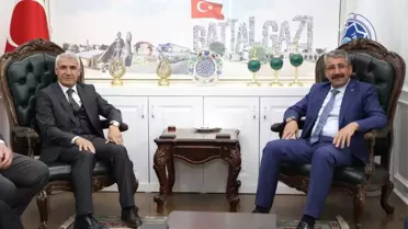 Darende Belediye Başkanı Özkan'dan, Güder'e Ziyaret