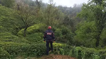 Rize'de Kaybolan Kadından 3 Gündür Haber Alınamıyor