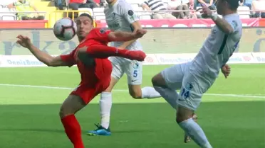 Spor Toto Süper Lig: Antalyasppor: 1 - Büyükşehir Belediye Erzurumspor: 0 (İlk Yarı)