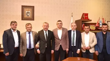 MHP İl Başkanı Aydın'dan Başkan Çatal'a Ziyaret