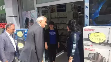 Başkan Bakkalcıoğlu'ndan Esnaflara Teşekkür Ziyareti