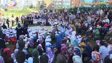 Kur'an Kurslarının Minikleri Çocuk Şenliği'nde Buluştu