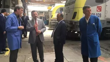 Rektör Gören'den Tülomsaş'a Ziyaret