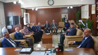 Başkan Bozkurt'tan Başkan Şahin'e Hayırlı Olsun Ziyareti