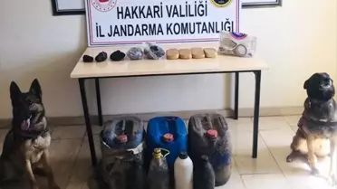 Hakkari'de Uyuşturucu Operasyonu
