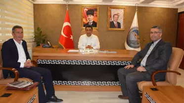 İhlas Grubundan Tercan Belediye Başkanı Gültekin'e Ziyaret