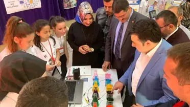 Mengen'de 4006 Tübitak Bilim Fuarı Açılışı