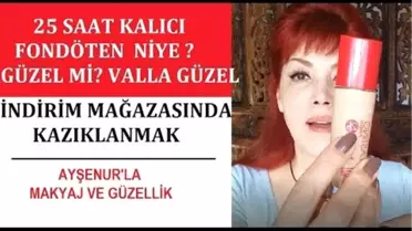 İndirimden Pahalıya Ürün Almak Rimmel Lasting Finish 25 Hour Fondöten Denemesi
