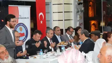 Kaymakam Pişkin, Şehit Aileleri ve Gazilerle İftarda Bir Araya Geldi