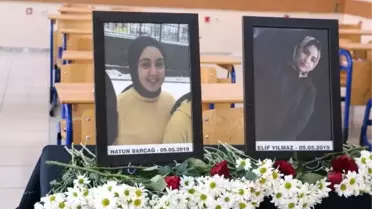 Boğulan 2 Genç Kızın Okulunda, Birlikte Oturdukları Sıraya Karanfiller Bırakıldı