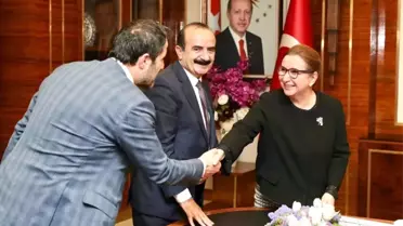 Hakkari Heyetinden Bakan Pekcan'a Ziyaret