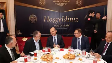 Bakan Soylu, Karadeniz Vakfı'nın İftarına Katıldı