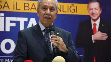 Arınç: '(İmamoğlu İçin) Sen PKK'nın Desteğini Reddedecek Misin, Yoksa Etmeyecek Misin?'