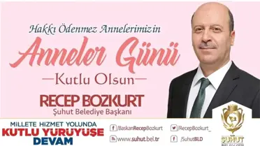 Başkan Bozkurt'un Anneler Günü Mesajı