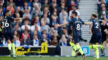 İngiltere Premier Lig'de Şampiyon 1 Puan Farkla Manchester City