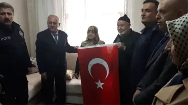Kaymakam Alkan'dan Şehit Ailesine Ziyaret