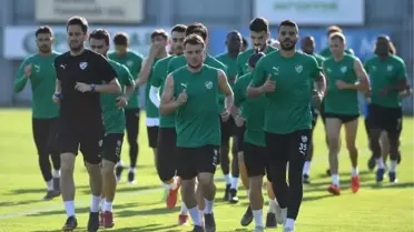 Bursaspor'da Göztepe Maçının Hazırlıkları Başladı