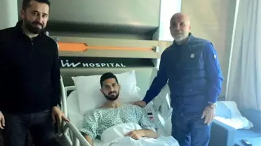 Hasan Çavuşoğlu'ndan Emre Akbaba'ya Ziyaret